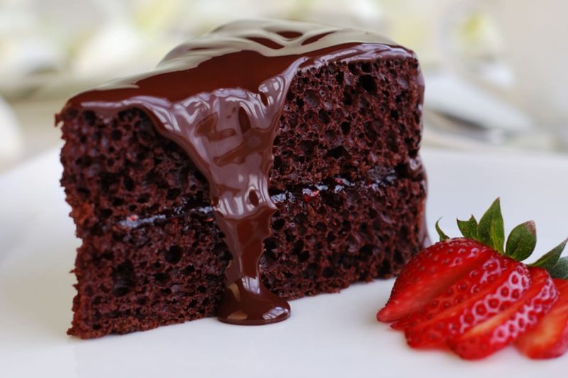Chocolate fudge cake 2