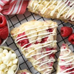 raspberry and white chocolate scones2